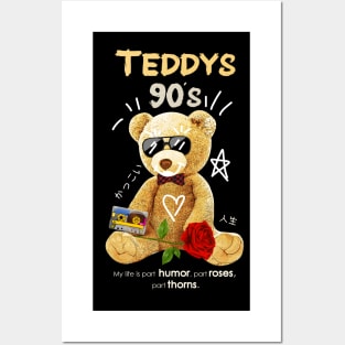 Teddys 90's fun art Posters and Art